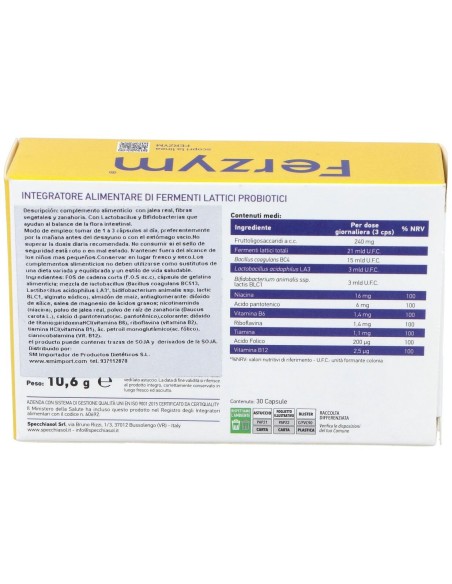 Ferzym Plus- 30 Cápsulas- Specchiasol de Specchiasol