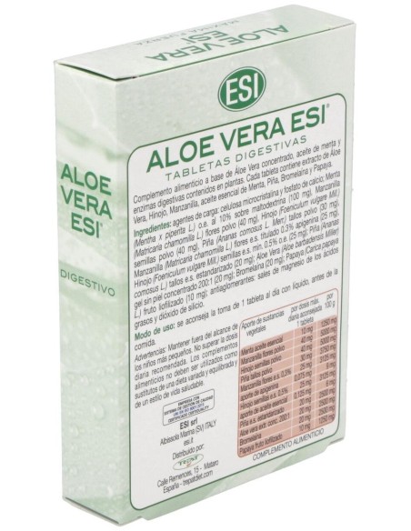Aloe Vera Digestivo (Caja Blanca) 30Comp. de Trepatdiet-Esi