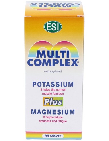 Multicomplex Potasio-Magnesio 90Comp. de Trepatdiet-Esi
