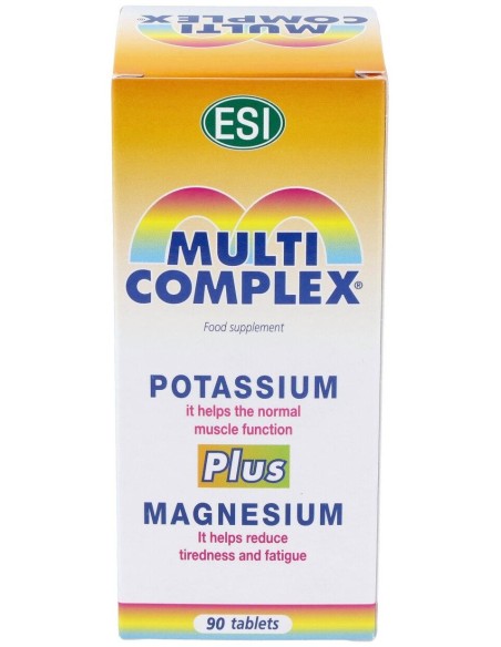 Multicomplex Potasio-Magnesio 90Comp. de Trepatdiet-Esi