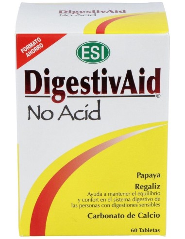 Digestivaid No Acid 60Comp. de Trepatdiet-Esi