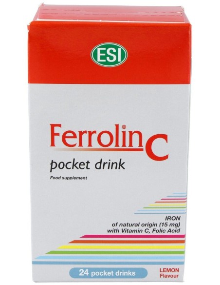 Ferrolin C Pocket Drink 24Sbrs. de Trepatdiet-Esi