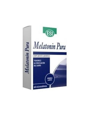 Melatonin Pura 1Mg. 60Microtabletas de Trepatdiet-Esi