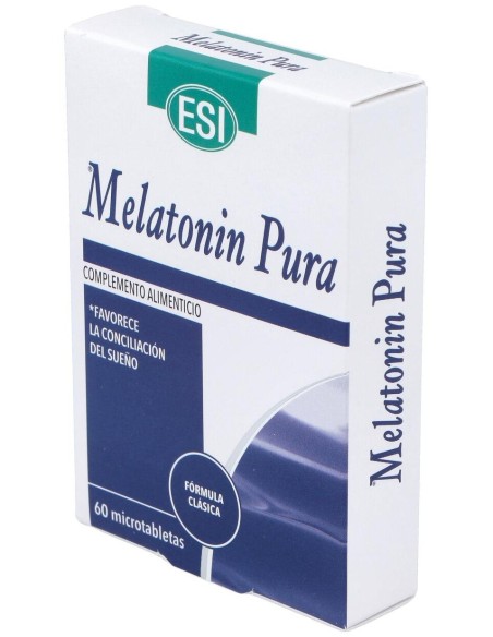 Melatonin Pura 1Mg. 60Microtabletas de Trepatdiet-Esi