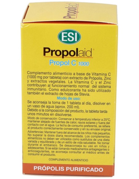 Propolaid Propol C 1000Mg. 20Comp.Eferv. de Trepatdiet-Esi