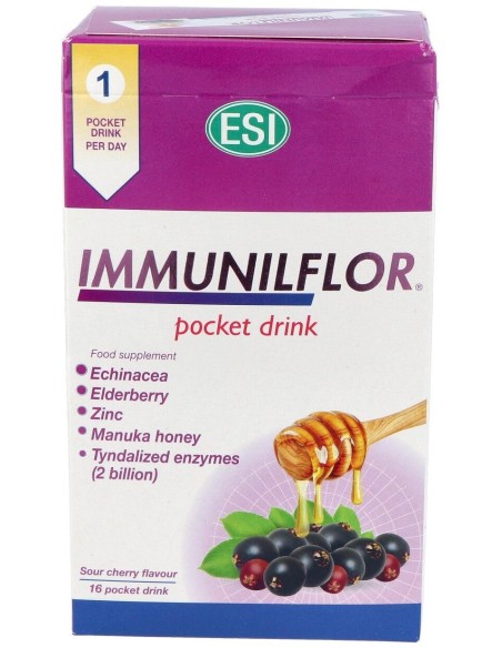 Immunilflor Pocket Drink 16Sbrs. de Trepatdiet-Esi