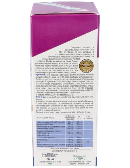 Immunilflor Pocket Drink 16Sbrs. de Trepatdiet-Esi