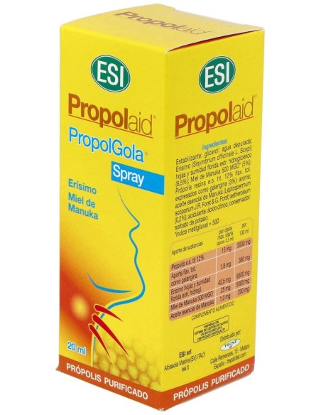 Propolaid Propolgola Miel Manuka Spray Oral 20Ml. de Trepatdiet-Esi