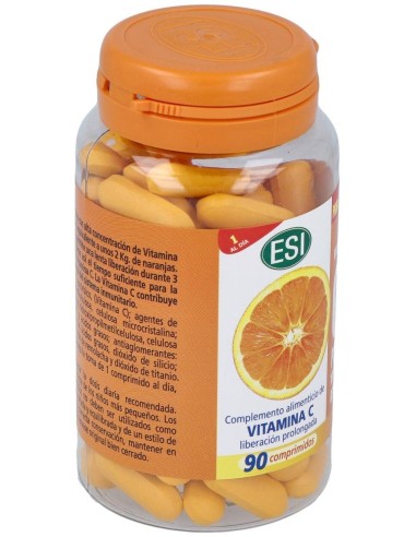 Vitamina C Pura 1000Mg. Retard 90Comp. de Trepatdiet-Esi