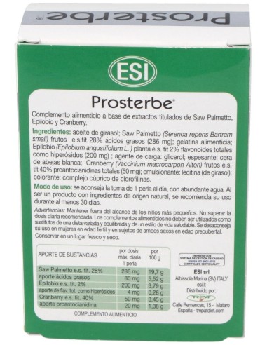 Prosterbe 30Perlas de Trepatdiet-Esi