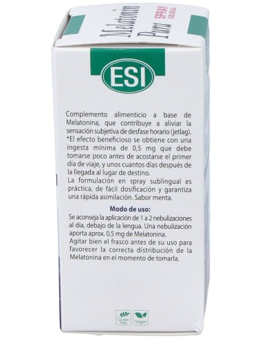 Melatonina Pura 1Mg. Spray 20Ml. de Trepatdiet-Esi