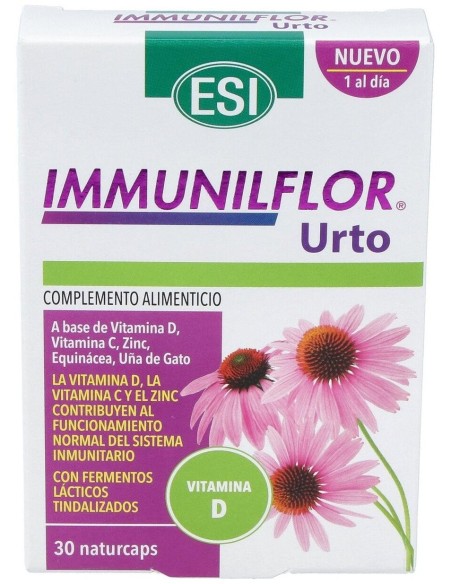 Immunilflor Urto 30Cap. de Trepatdiet-Esi