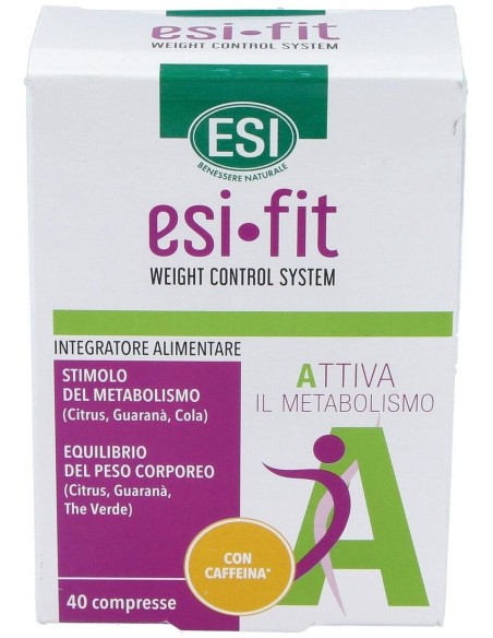 Esi Fit Activa Con Cafeina 40Comp. de Trepatdiet-Esi