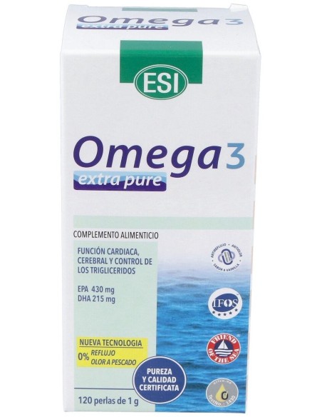 Omega 3 Extra 120Perlas de Trepatdiet-Esi