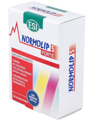 Normolip 5 Forte 36Comp. de Trepatdiet-Esi