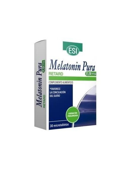 Melatonin Retard Pura 1,9Mg. 30Microtabletas de Trepatdiet-Esi