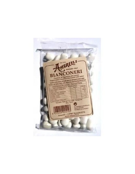 Bianconeri Regaliz A La Menta Expo 10X100Gr. de Amarelli