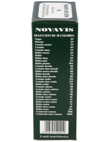 Tinte Novavis 7R Rubio Cobrizo 135Ml. de Novavis