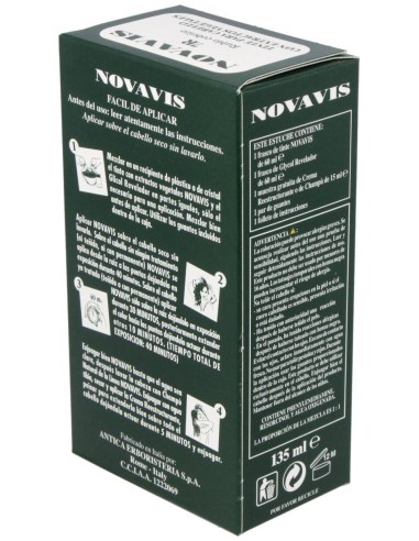 Tinte Novavis 7R Rubio Cobrizo 135Ml. de Novavis