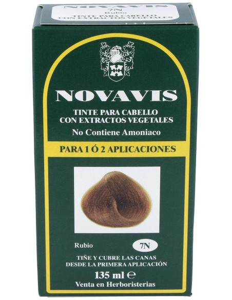Tinte Novavis 7N Rubio 120 Ml de Novavis