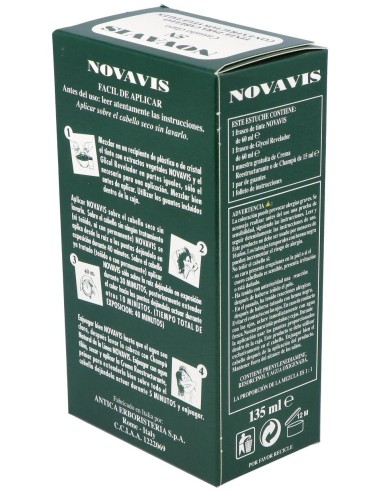 Tinte Novavis 5N Castaño Claro 120Ml de Novavis