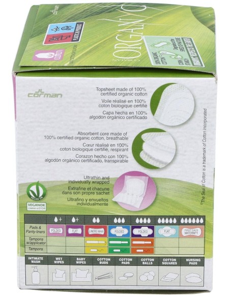 Salvaslip De Bolsillo 24Uds. de Organyc