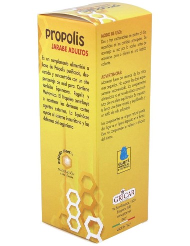 Propolis+Ecninacea Jarabe Adultos 200Ml. Gricar de Gricar
