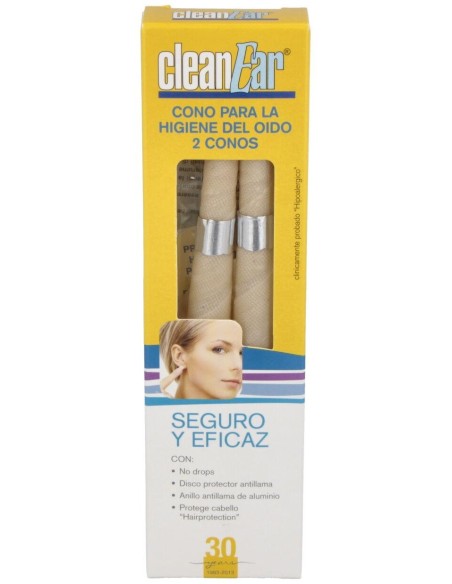 Conos Oido Vela 2Uds. de Cleanear