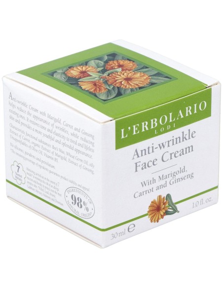 Crema Facial Antiarrugas Calendula Zanahoria 30M de L´Erbolario