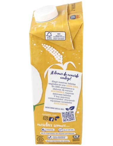 Bebida Vegetal De Mijo 1Lt  de Isola