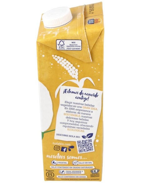 Bebida Vegetal De Mijo 1Lt  de Isola