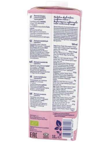 Bebida Vegetal De Almendras 1Lt . S/A de Isola