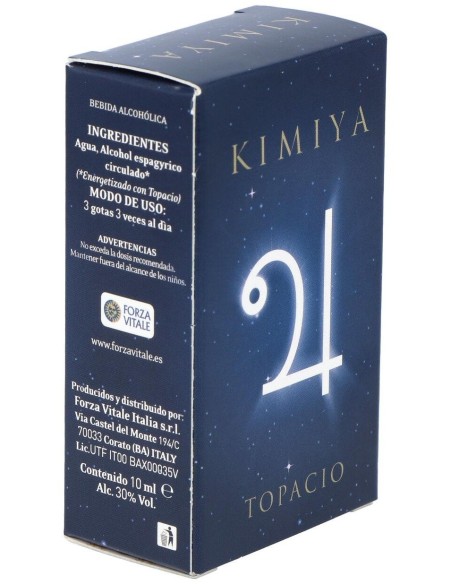 Ki-05 Topazio 10Ml. Kimiya de Forza Vitale
