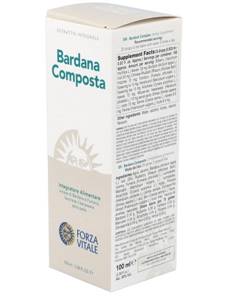 Bardana Composta Extracto 100Ml. de Forza Vitale