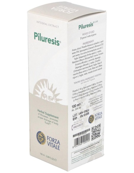 Piluresis Pilosella Composta Extracto 100Ml. de Forza Vitale