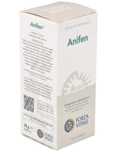 Anifen (Anice Composto) Gases 25Gr.Comprimidos de Forza Vitale