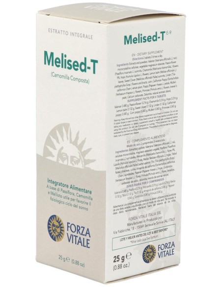 Melised-T (Camomila Composta) Relaj. 60Comp de Forza Vitale