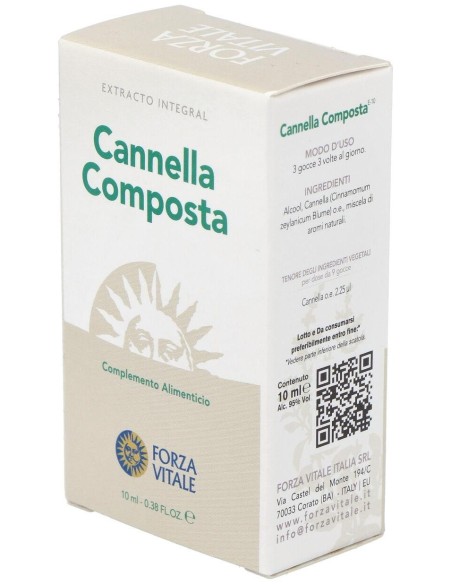 Canela Composta (Plata) Metal Espagirico 10Ml. de Forza Vitale
