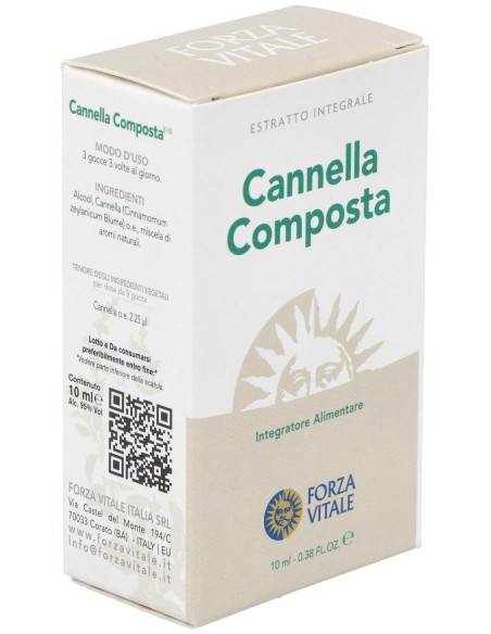 Canela Composta (Plata) Metal Espagirico 10Ml. de Forza Vitale