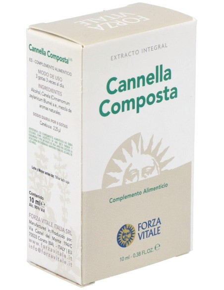 Canela Composta (Plata) Metal Espagirico 10Ml. de Forza Vitale