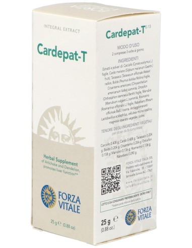 Cardepat-T Carciofo Composto Hepatico 25Gr.Comp. de Forza Vitale