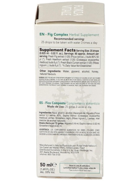 Fico Composto (Higo) Extracto 50Ml. de Forza Vitale