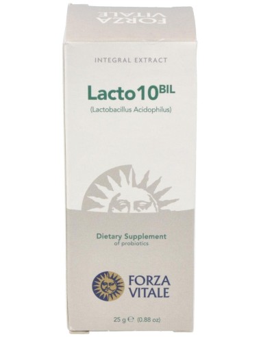 Lacto 10 (Lactobacillus Acidophilus) 25Gr. E-36 de Forza Vitale