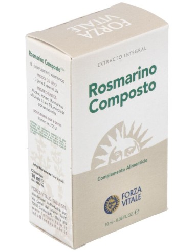 Rosmarino Composto (Plomo) Metal Espagirico 10Ml. de Forza Vitale
