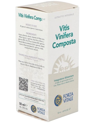 Vitis Vinifera Composta Extracto 50Ml. de Forza Vitale