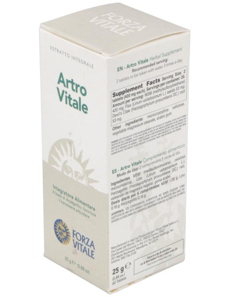 Artro Vitale  25Gr.Comprimidos de Forza Vitale