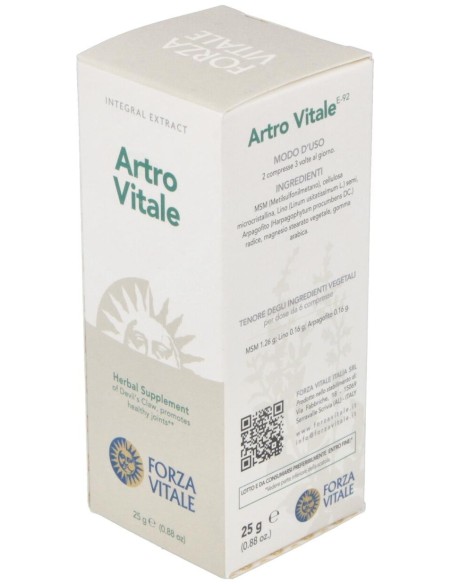 Artro Vitale  25Gr.Comprimidos de Forza Vitale