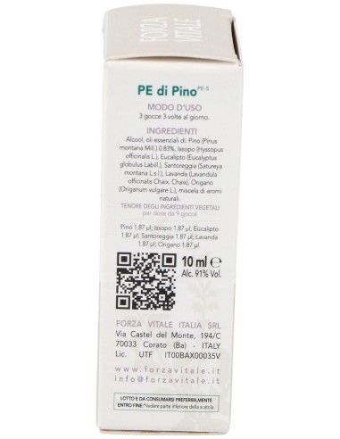 Primera Esencia Pino Complex 10Ml. de Forza Vitale