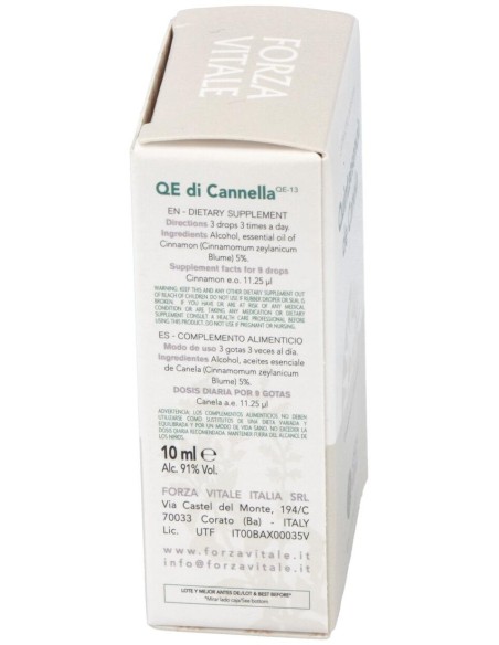 Quinta Esencia Canela (Canella) 10Ml. de Forza Vitale