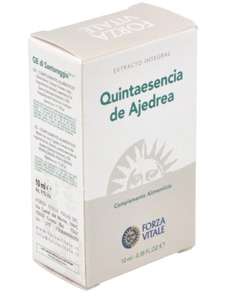 Quinta Esencia Ajedrea (Santoreggia) 10Ml. de Forza Vitale